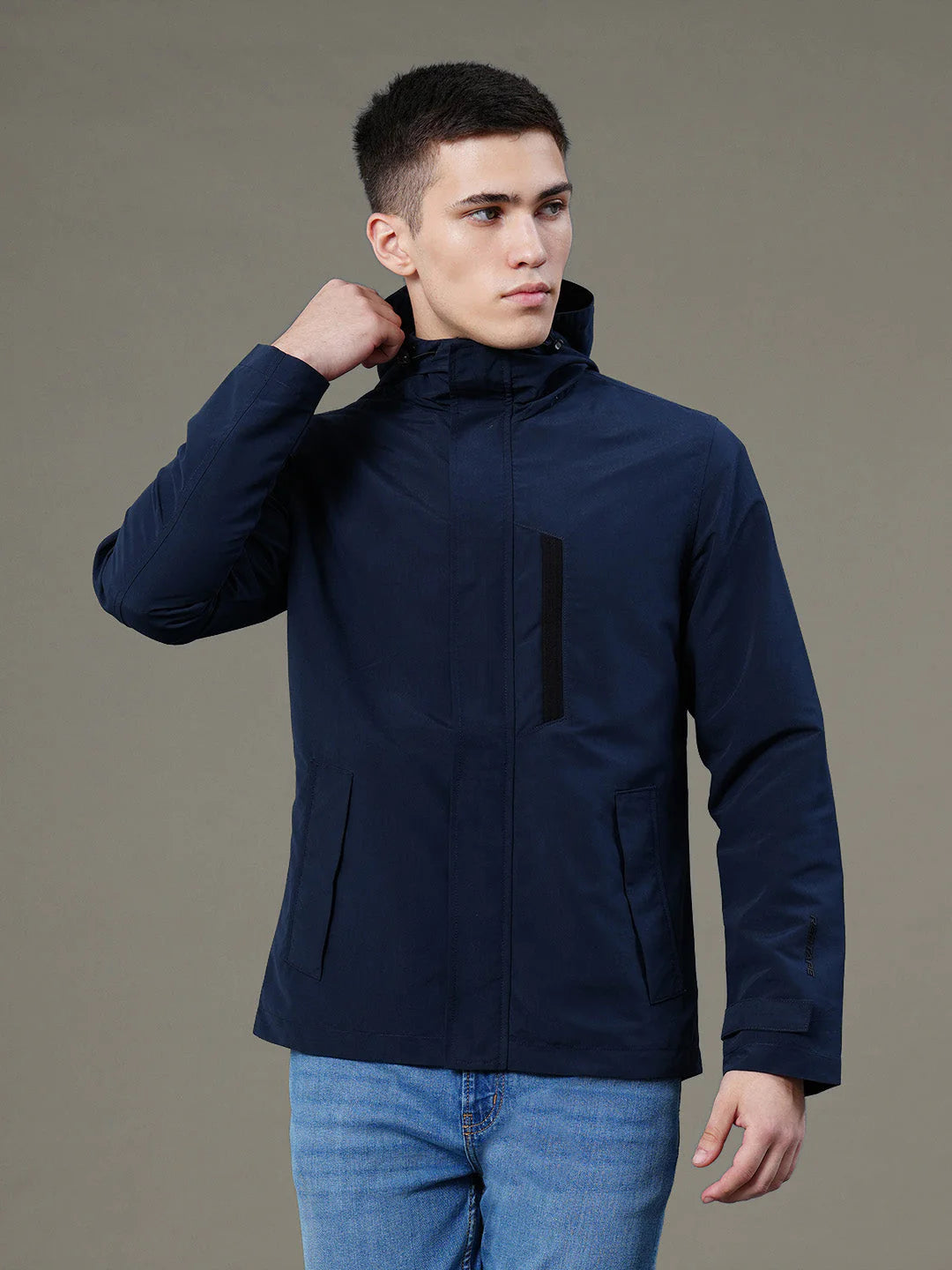 BRASGAMA CLOTHING ARTICLE #6308 Hooded Light Jacket for Men