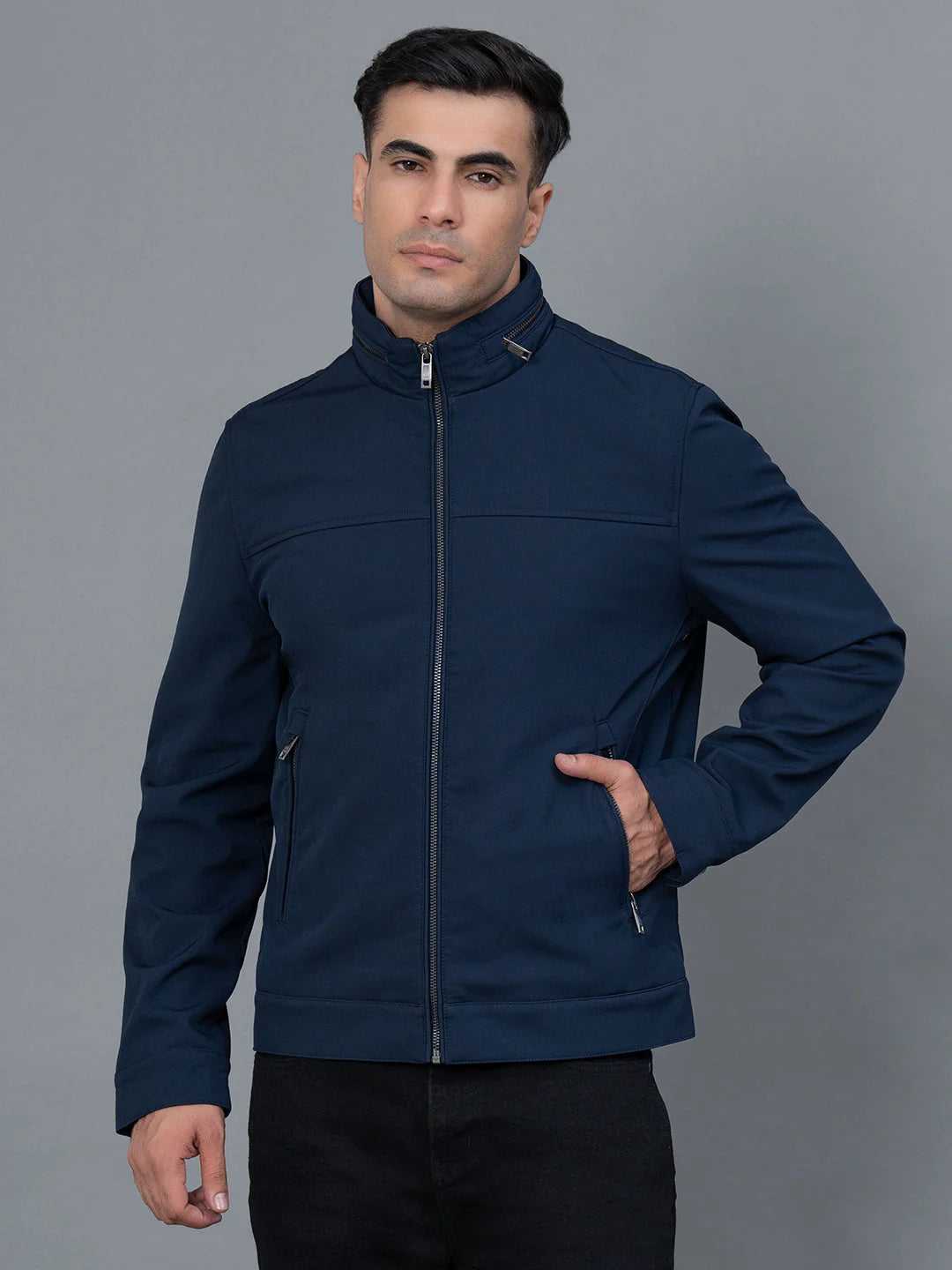 BRASGAMA CLOTHING ARTICLE #6307 Casual Bomber Jacket for Men
